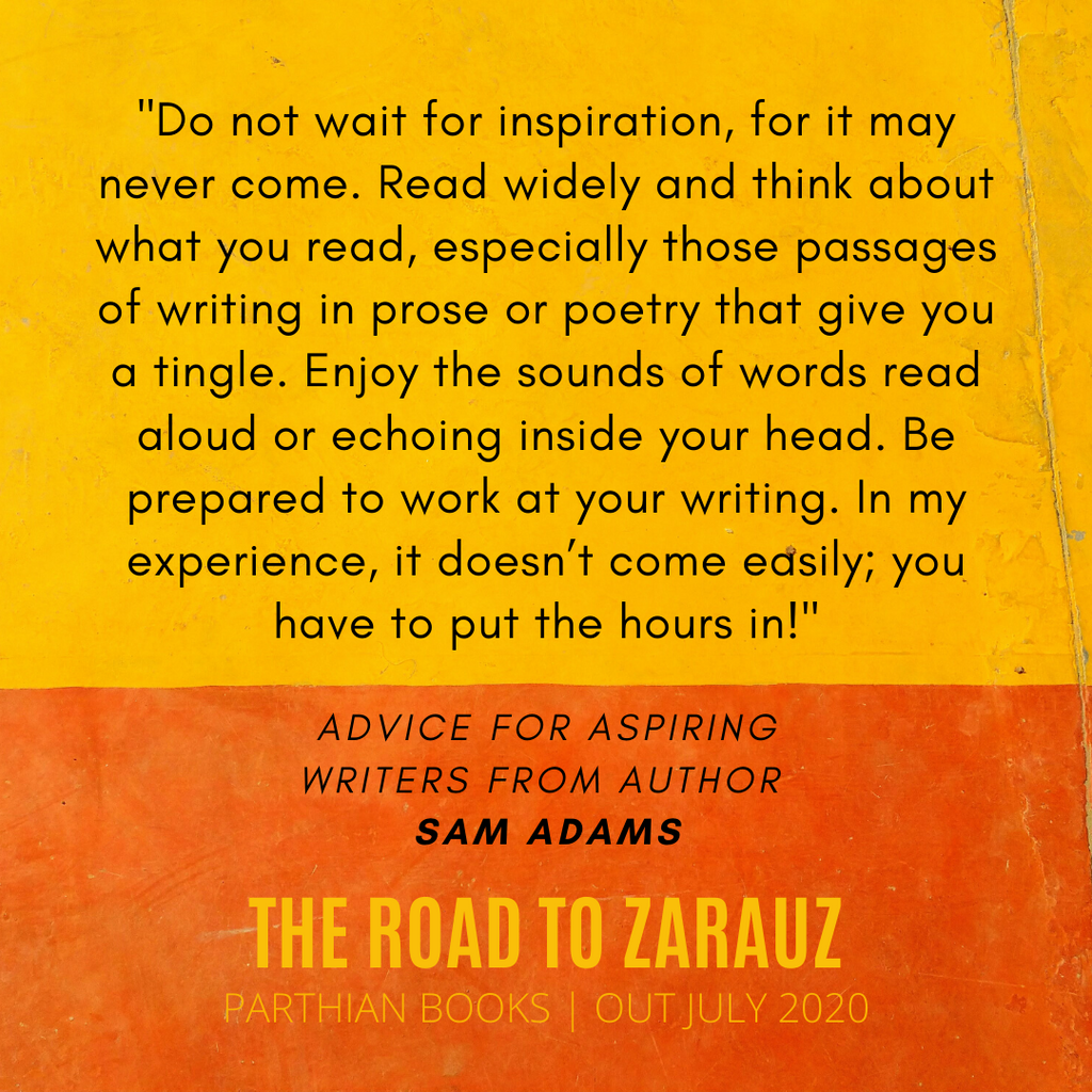 Sam Adams' Advice for Aspiring Writers