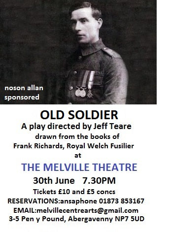 New Play 'Old Soldier' Remembers Frank Richards